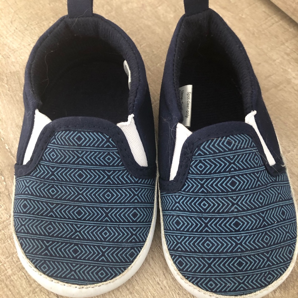 Slip on baby shoes